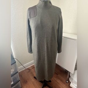 Ralph Lauren Black Label Mock Neck Dress